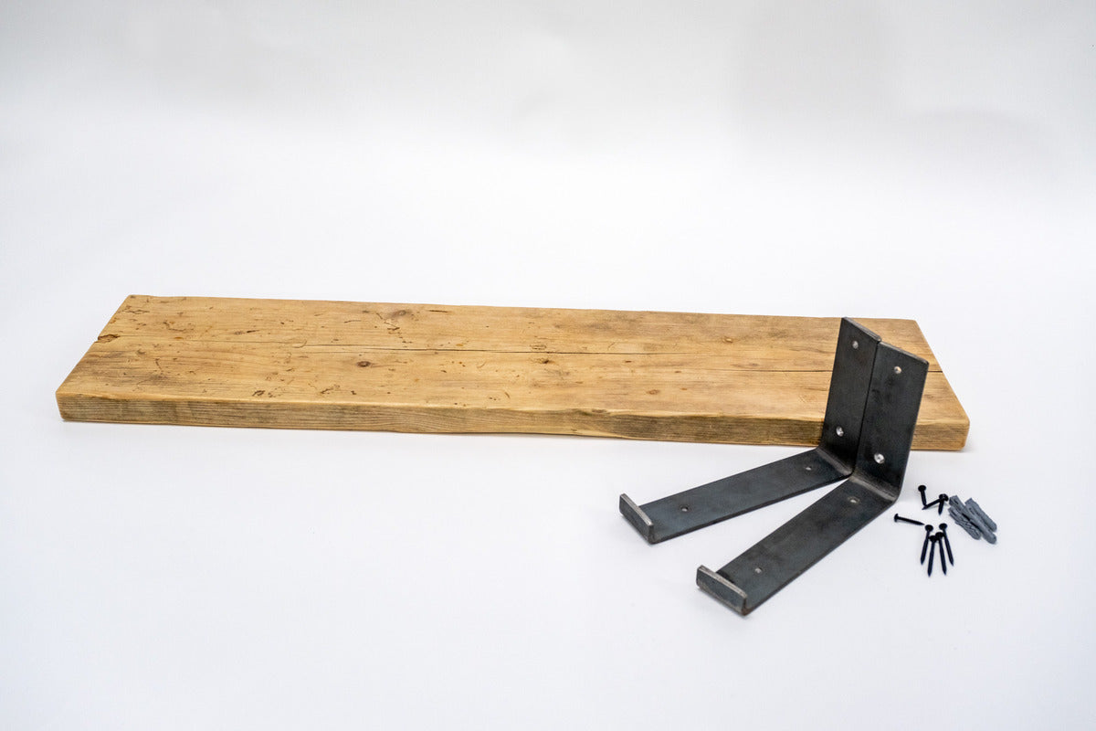 Scaffold Board Shelf Reclaimed 22cm x 4cm