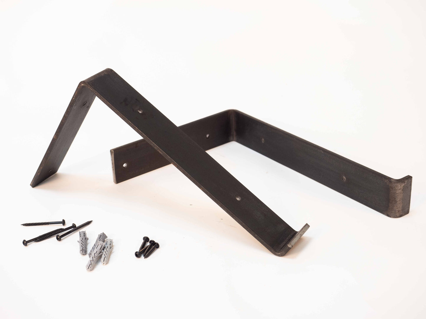 Lipped Brackets 30cm - Solid Wall