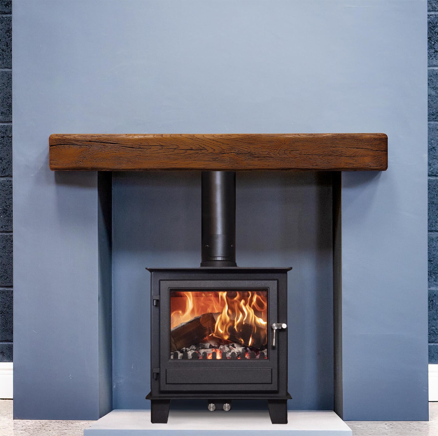 Aged Non-Combustible Beam - Walnut