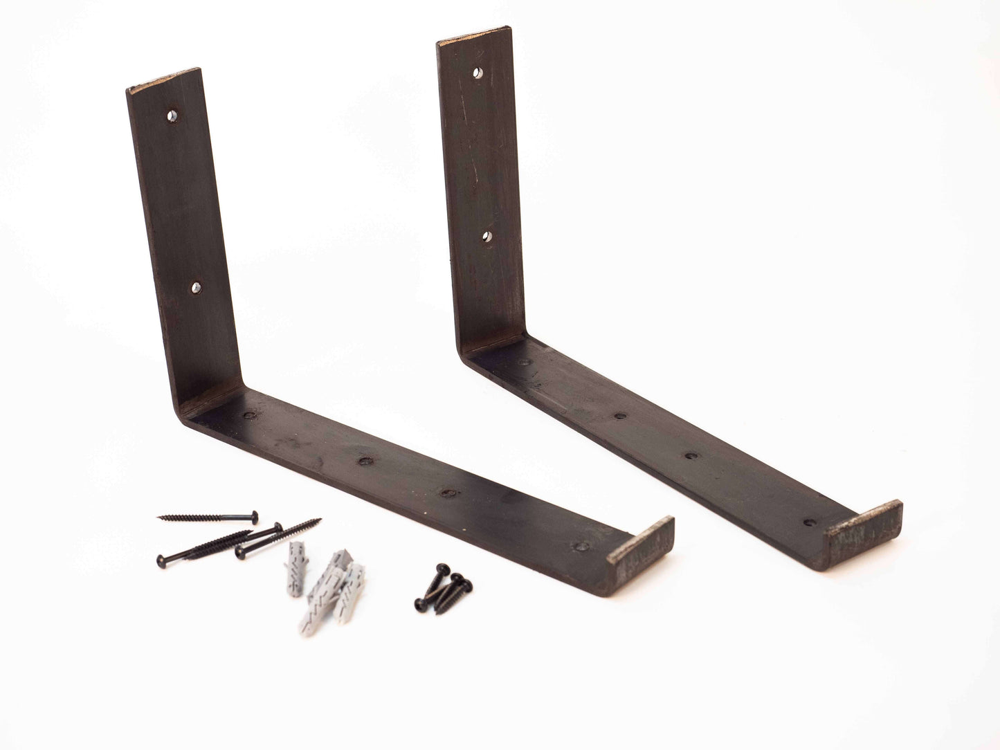 Inverted Brackets 30cm - Solid Wall