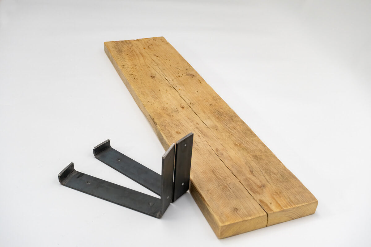Scaffold Board Shelf Reclaimed 22cm x 4cm