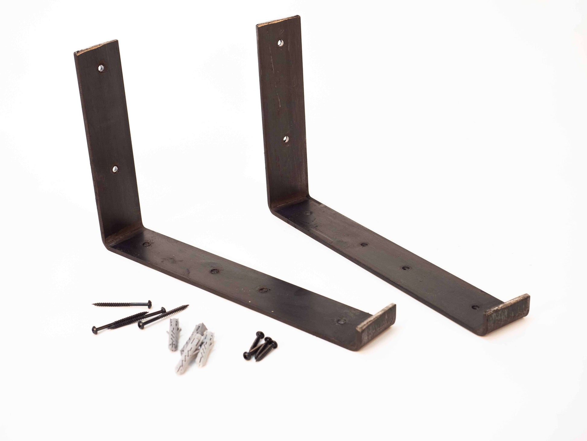 Inverted Brackets 30cm - Solid Wall