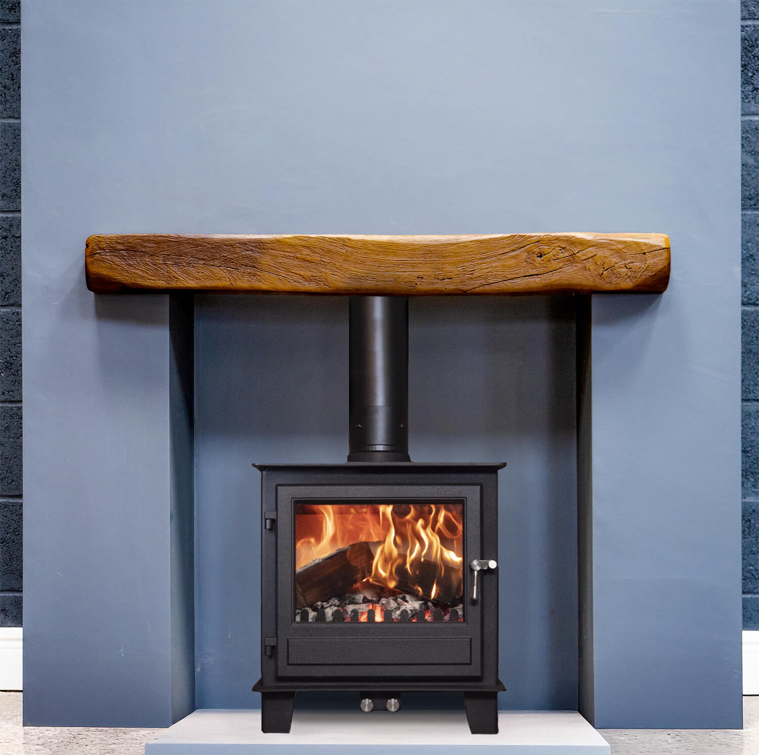 Reclaimed Non-Combustible Beam - Walnut