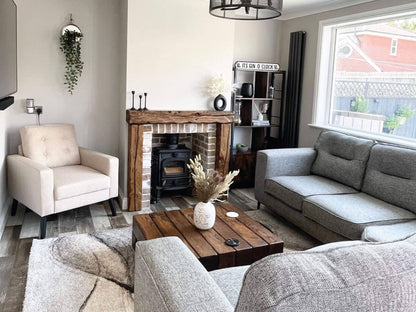 Rustic Oak Beam Surround *Reclaimed* - Walnut Finish